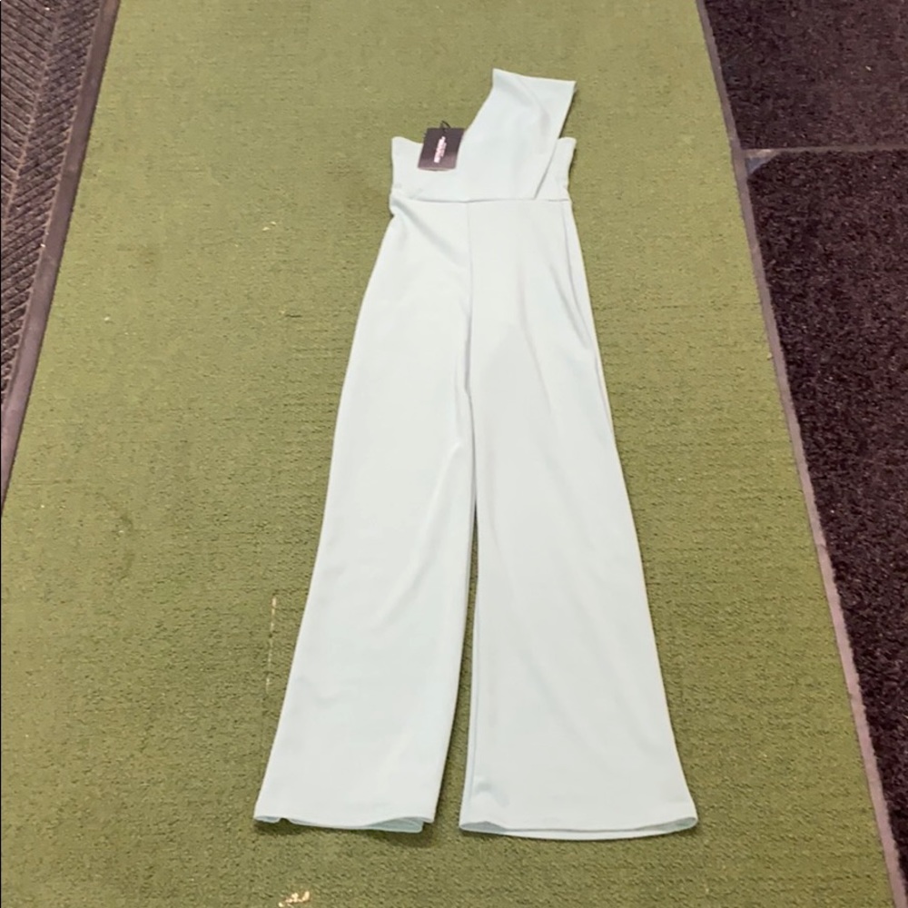 Prettylittlething Mint Jumpsuit - Size 4 *NEW*